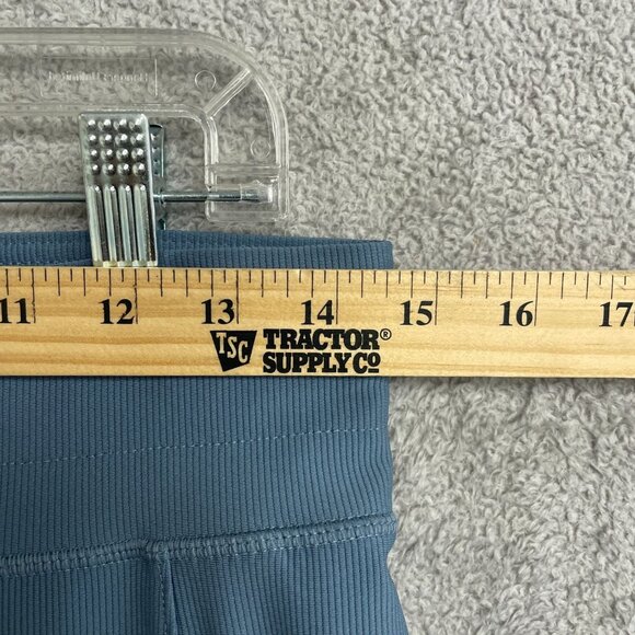 NWOT 32 Degrees Cool Women's L Wide Leg Flare Blue Active Pants With Pockets - Picture 5 of 10